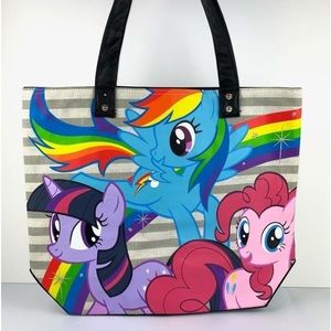 NEW WITH TAGS Loungefly Oversized My Little Pony Tote Bag. Rare find. Collectors